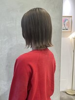 オリガミ トイロ(ORIGAMI TOIRO) パツッとボブ×ヘーゼルベージュ
