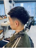 ローフェード　函館/五稜郭/理容室/理容院/床屋/メンズ