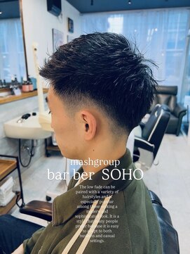 バーバーソーホー(barber SOHO) ローフェード　函館/五稜郭/理容室/理容院/床屋/メンズ