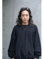 ヘアーズ ベリー 香椎店(hairs BERRY)&nbsp;BERRYメンズカットアッシュブラックツイスパツーブロック