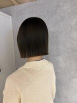 モク(mok) パツっときりっぱなしストレートボブ