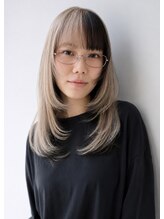 キッカ(kicca)&nbsp;【kicca】ツートーンカラー×顔まわりロングレイヤー