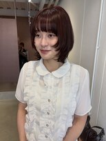 ニカ(NICA) 【NICA】ハッシュボブ×チェリーレッド