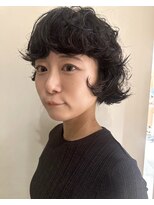 ビファインイーハアヴェダ(Befine e-ha AVEDA)&nbsp;もみあげキュート！ボブパーマ