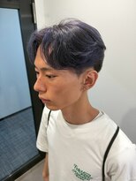 ウォルト(walt) 栄 メンズ ラベンダーカラー センターパート