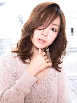 グランシュ 青葉台店(GranCieux) 姫カット×ミルクティーカラー