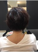 えりあしスッキリ、ショートスタイル