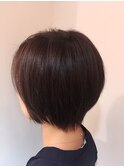 30代４０代５０代からも人気の乾かすだけできまるショートボブ