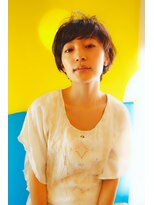 ブーケ(BOUQUET)&nbsp;丸みショート・大人かわいい・斜めバング・伸ばしかけ