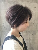 にしはら 美容室 【倉地雄介】ラベンダーショート