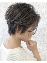 ノア ヘアデザイン 町田店(noa Hair Design) ナチュラルハイライト×ハンサムショート