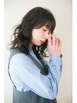 ヘアリゾート粋 ウナム 新宿東口店(enam)&nbsp;小顔効果バツグン◎ふんわりラフミディ◎[新宿駅/新宿東口/新宿]