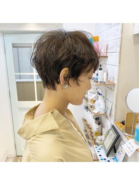 レンク(LENC) Coast.ベリーショート×パーマ×小顔