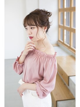 トティア 堀江(Totia) 【Totia堀江】ルーズアップ×ミルクベージュ