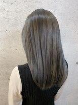 ブロッサム 東久留米店(Blossom)&nbsp;グレージュ/髪質改善/カラー/20代30代/ロング/ウェーブ/うる艶