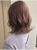 ☆chouchou☆切りっぱなしボブ×透け感カラー