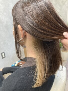 ラララ(LaLa.La) グレージュインナーカラー