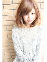 トゥーリ 春日店(tuuli)&nbsp;tuuli☆30代40代ペールベージュ切りっぱなしボブショート　27