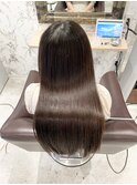 美髪ストレートヘア