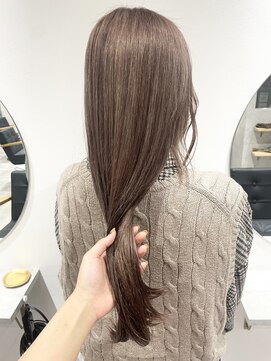 ラミエバイメルト 下北沢(lamie by melt) 毛利/20代人気外国人風ミルクティーベージュケアブリーチカラー