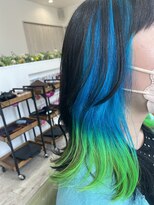 トリコ ヘア デザイン(Trico Hair Design)&nbsp;ブルー系グラデーション