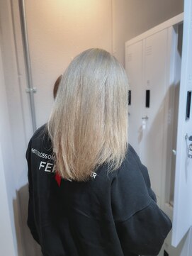 クオン 今泉(quon) 【RYUYA】bleach color × 抜きっぱなしカラー