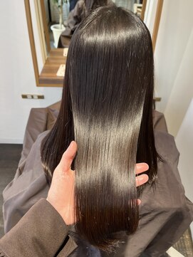 リノ(Lino) 10代20代【髪質改善カラー】透明感ミルクティーグレージュ