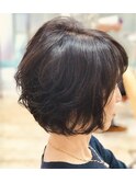 ゆるふわショートボブ