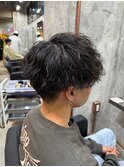 ダークアッシュ/韓国マッシュ/ニュアンスパーマ[錦糸町駅/men's]