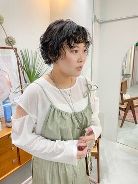 ヘアー アイス カンナ(HAIR ICI Canna) 20代30代40代大人可愛いデジタルパーマナチュラルくせ毛風