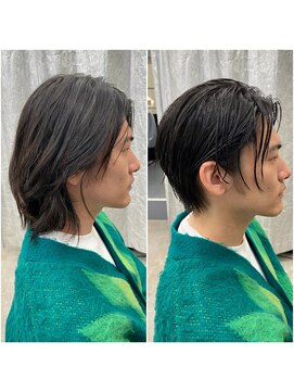 ステップボーンカット トーキョー(STEP BONE CUT TOKYO) 【ステップボーンカット】前下がりセンターパート