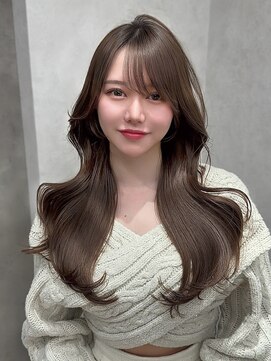 ビューレイギンザ(VIEW LEI GINZA) 韓国ウェーブヘア前髪カットレイヤーカット髪質改善銀座