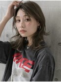 イメチェン/ホワイトブロンド/外ハネボブ/ワイドバング/仙台62