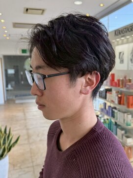 アトリーチェ 昭和店(ATTRICE) 昭和町メンズフェザーパーマニュアンスパーマフェザーショート