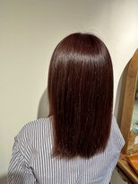ヘアーポケット 恵比寿(hair pocket)&nbsp;艶髪ピンクヘア/髪質改善/透明感カラー/小顔カット/30代/40代