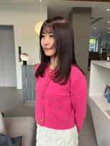 ローレンアオ(LOREN AO)&nbsp;【LOREN AO】ラベンダーブラウン/顔まわりレイヤー