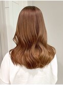 くびれヘアロング顔周りレイヤー韓国ヘア美髪_ba552441