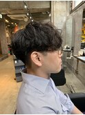 メンズマッシュ/シャドウパーマ/ニュアンス/スパイラルパーマ