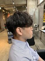 カーニー 上野(kearny)&nbsp;メンズマッシュ/シャドウパーマ/ニュアンス/スパイラルパーマ