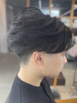 ザコーストバイネオリーブ 辻堂店(The coast by neolive)&nbsp;フェザーパーマフェザーショート刈り上げセンターパート辻堂