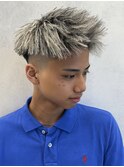 パイルツイスト×ホワイトハイライト