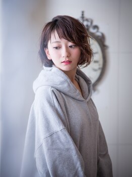 サンリサ 北本店(sanRisa)の写真/《北本駅徒歩30秒》丁寧なカウンセリング×似合わせカット技術◎扱いやすくトレンド感のあるヘアをご提案♪