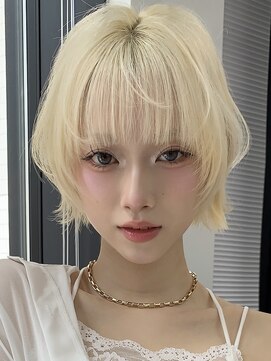 ランテルディ 渋谷(LANTERDIT) ショートヘア/ひし形/ミニボブ/レイヤーボブ/外ハネ/ショート