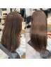 【オープン価格】カット+髪質改善縮毛矯正<スタンダード>+TR￥19800