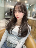 ロンド ロビン 栄(Lond robin) 【Lond robin】木屋元一 前髪/顔まわり/韓国/レイヤー/透明感