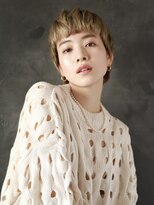 ザビー(THE B)&nbsp;本八幡×ハイトーンショート×ケアブリーチ