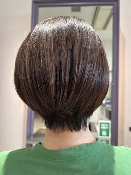 シャンプーボーイ セントラル 博多(SHAMPOO BOY central) ハンサムショート/ショートヘア/切りっぱなし/博多駅