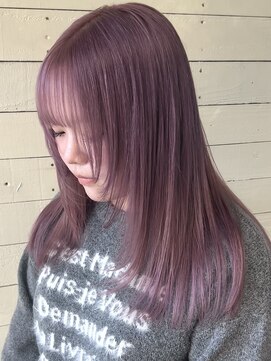 ラベンダーグレー/ブリーチカラー/ハイトーンカラー