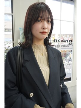 グリーン 高田馬場(green) 【TAKUYA】透明感ブラウン×ミディアム