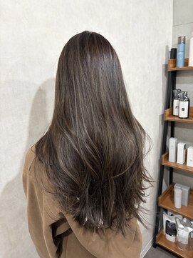 ザ デイ 本町(THE DAY) 大人のワンカラー/チョコレートベージュ/赤み消しカラー髪質改善